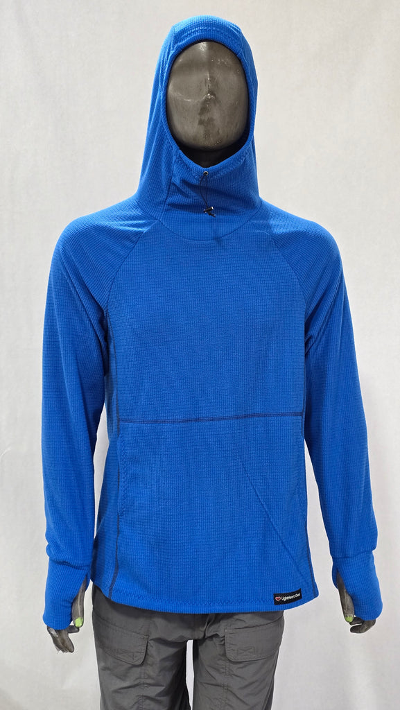 Women's Fleece Hoodie - Blue – LightHeart Gear Women's Fleece Hoodie - Blue – LightHeart Gear