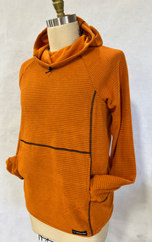 Women's Fleece Hoodie -  Orange