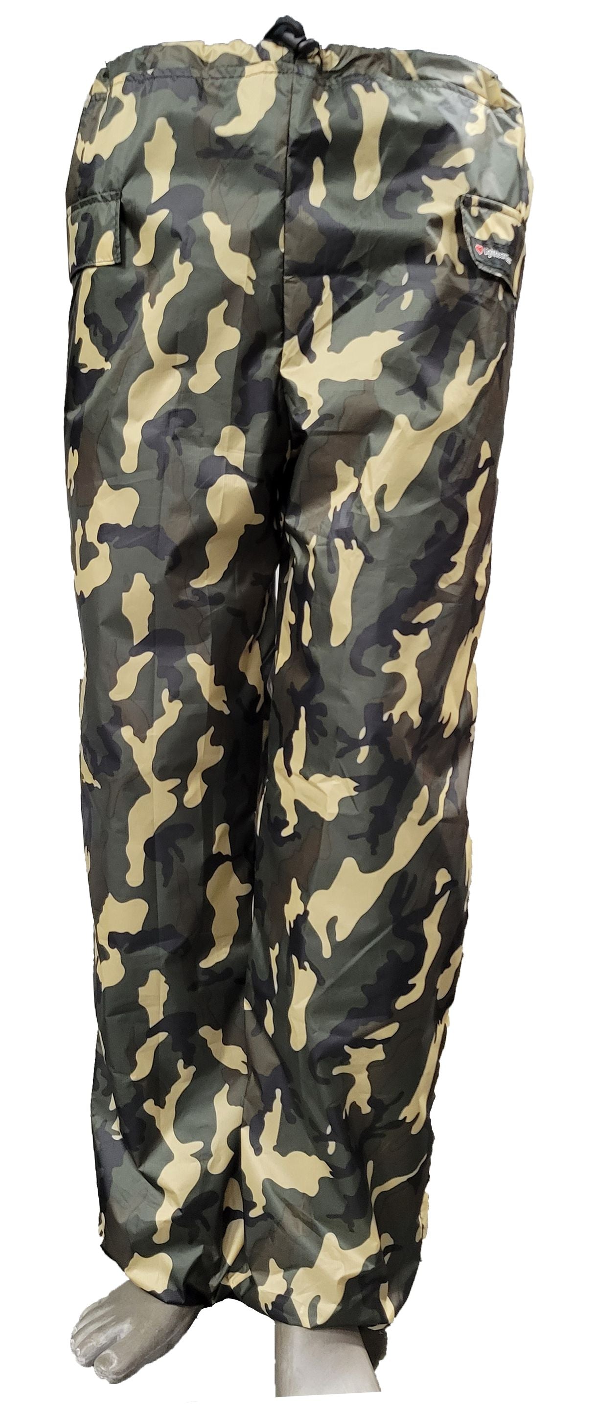 Fashion camouflage rain pants