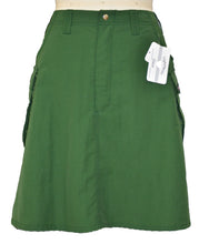 Green hiking skirt.