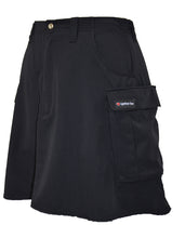 Black hiking skirt with pockets.